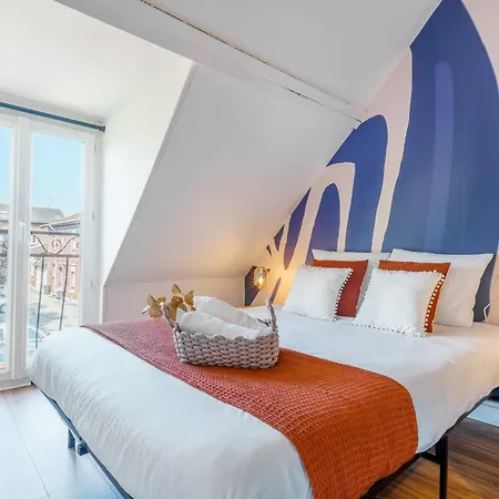 Maisonnette Bleu Horizon Avec Jardin - 2min Gare - Serenito Homes Apartment