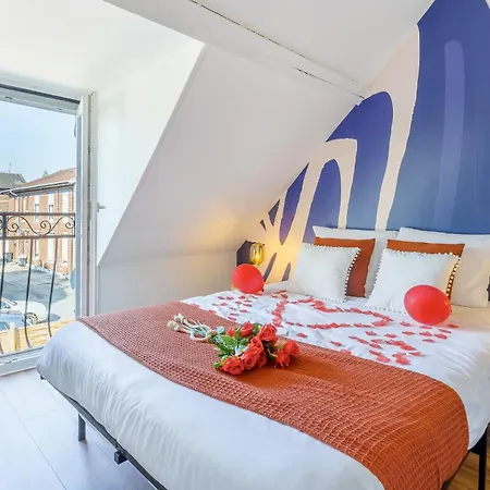 Apartmán Maisonnette Bleu Horizon Avec Jardin - 2min Gare - Serenito Homes